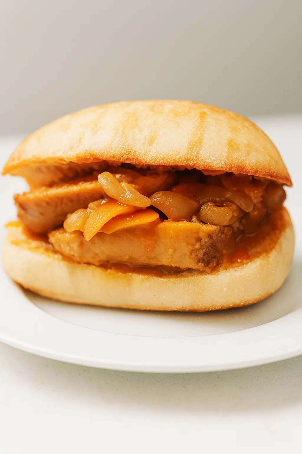 Vegan Sausage Sandwich