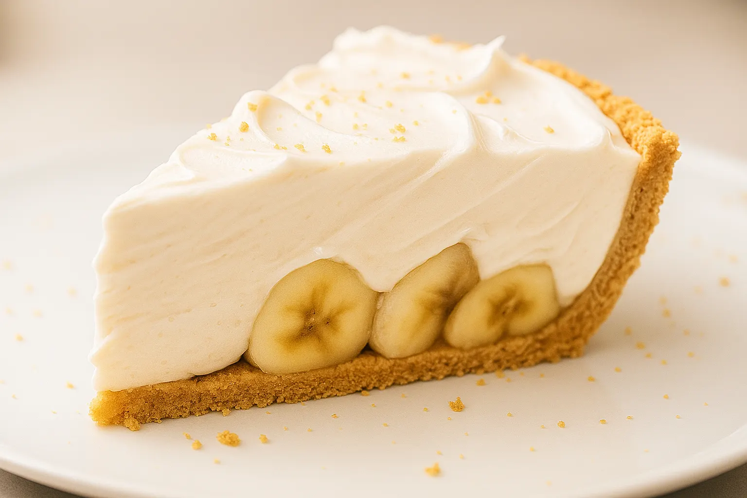 Vegan Banana Cream Pie
