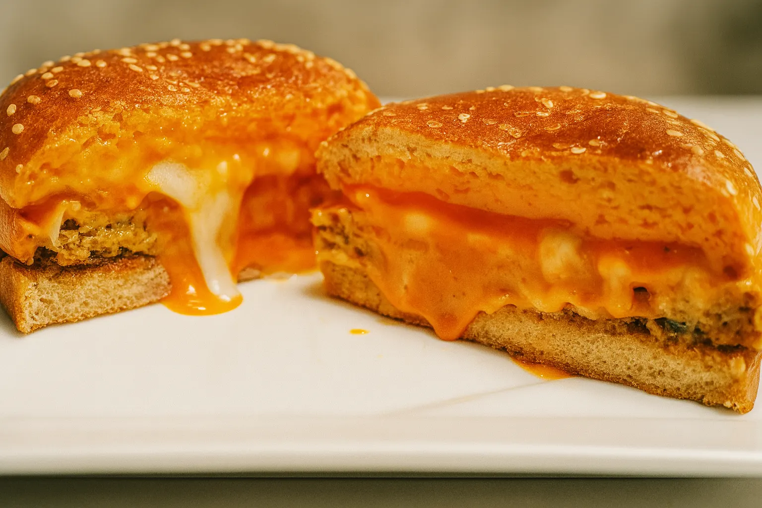 Vegan Buffalo Chicken Sandwich