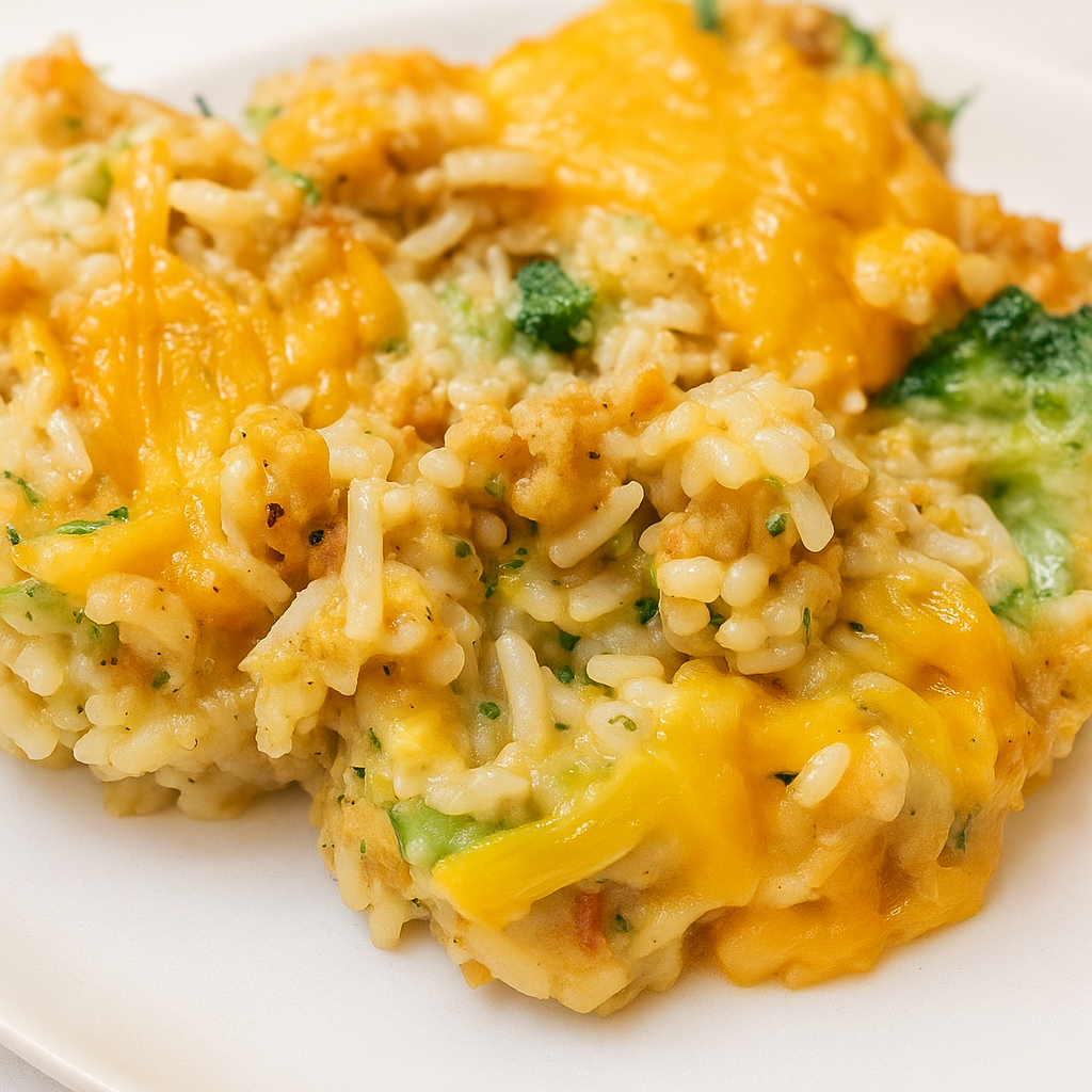 Vegan Chicken Broccoli Casserole