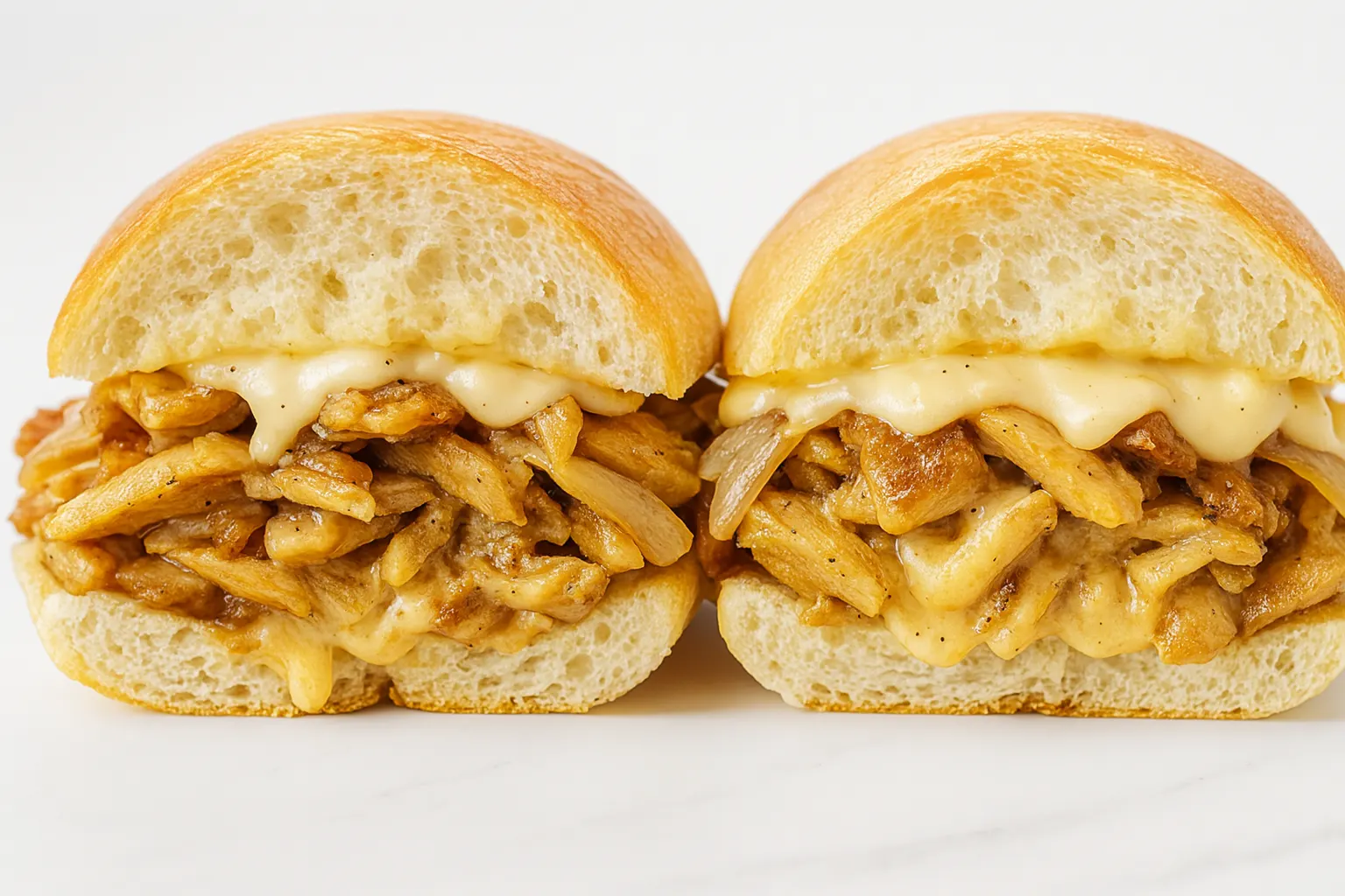 Vegan Chicken Cheesesteaks