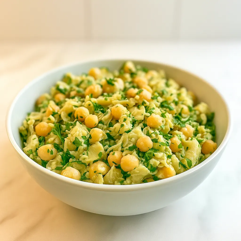Artichoke Chickpea Salad