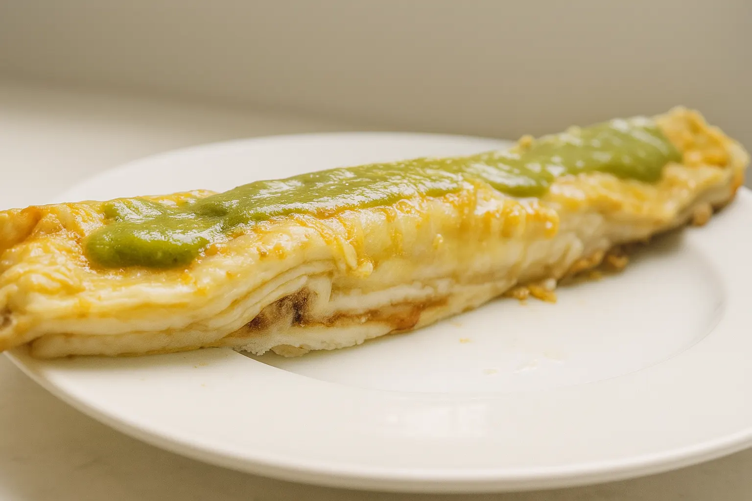 Vegan Green Chile Enchiladas