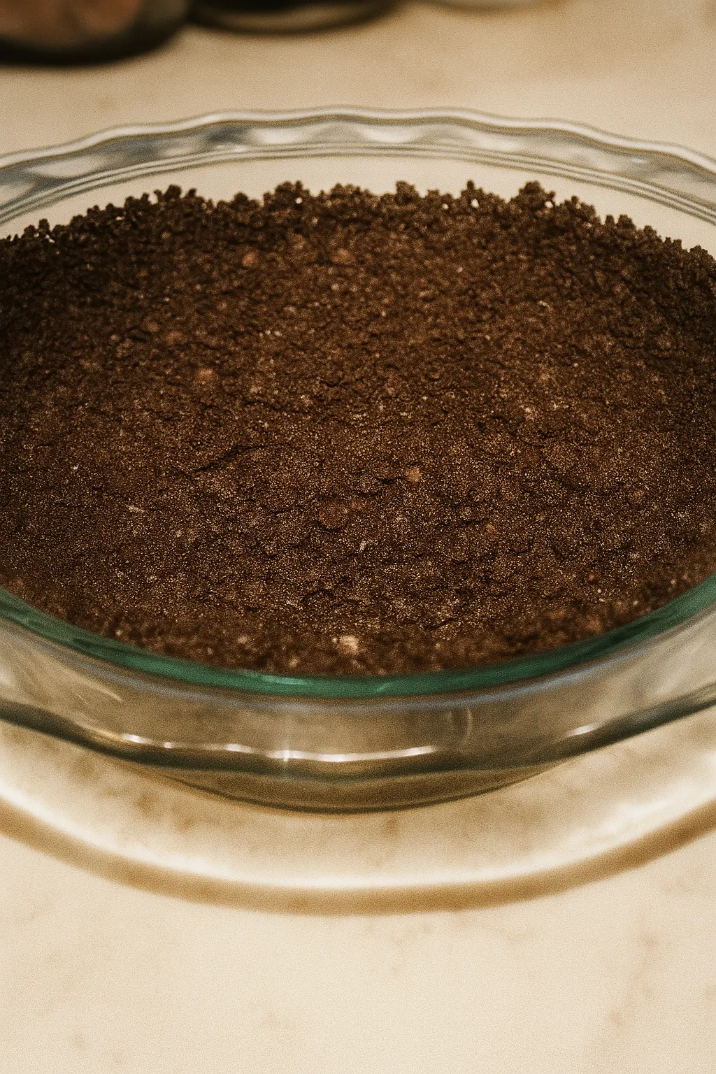 Vegan Oreo Cookie Pie Crust