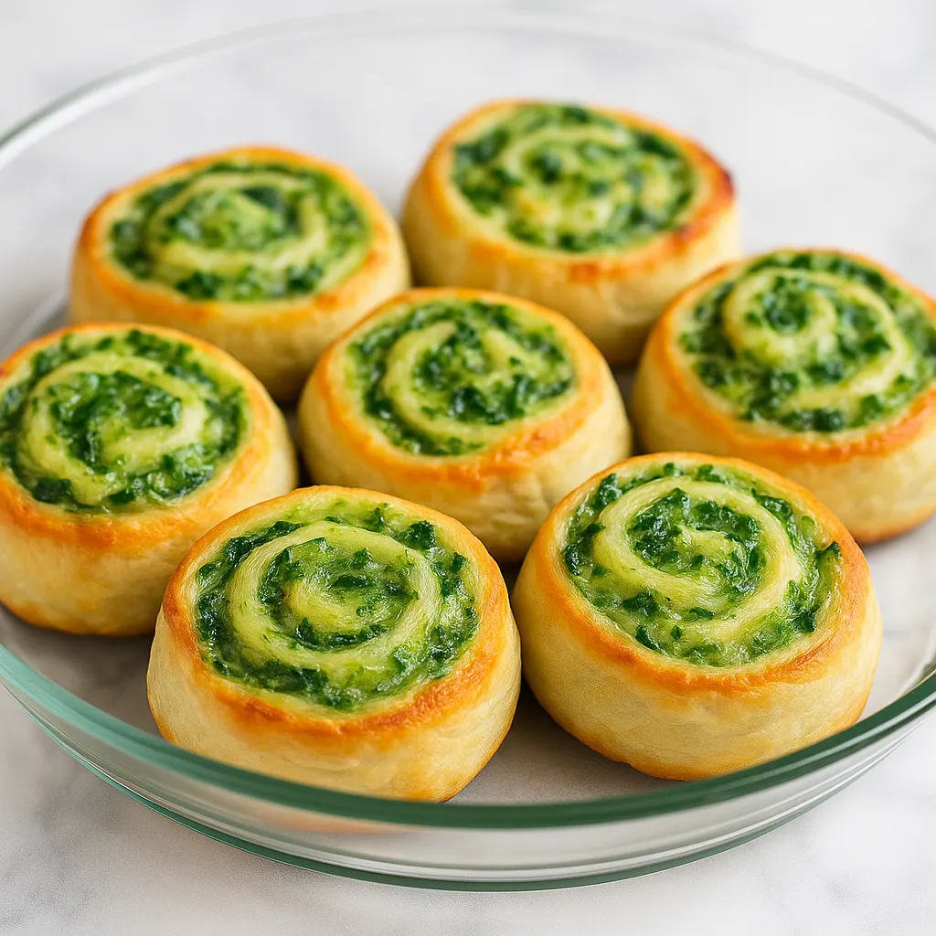 Vegan Spinach Artichoke Pinwheels