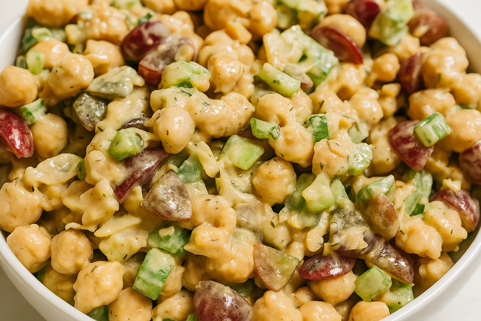 Waldorf Chickpea Salad